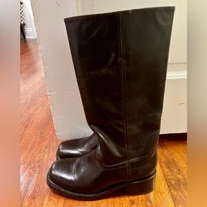 Frye Campus 14L Brown Leather Boots. Gently worn. 9.5.